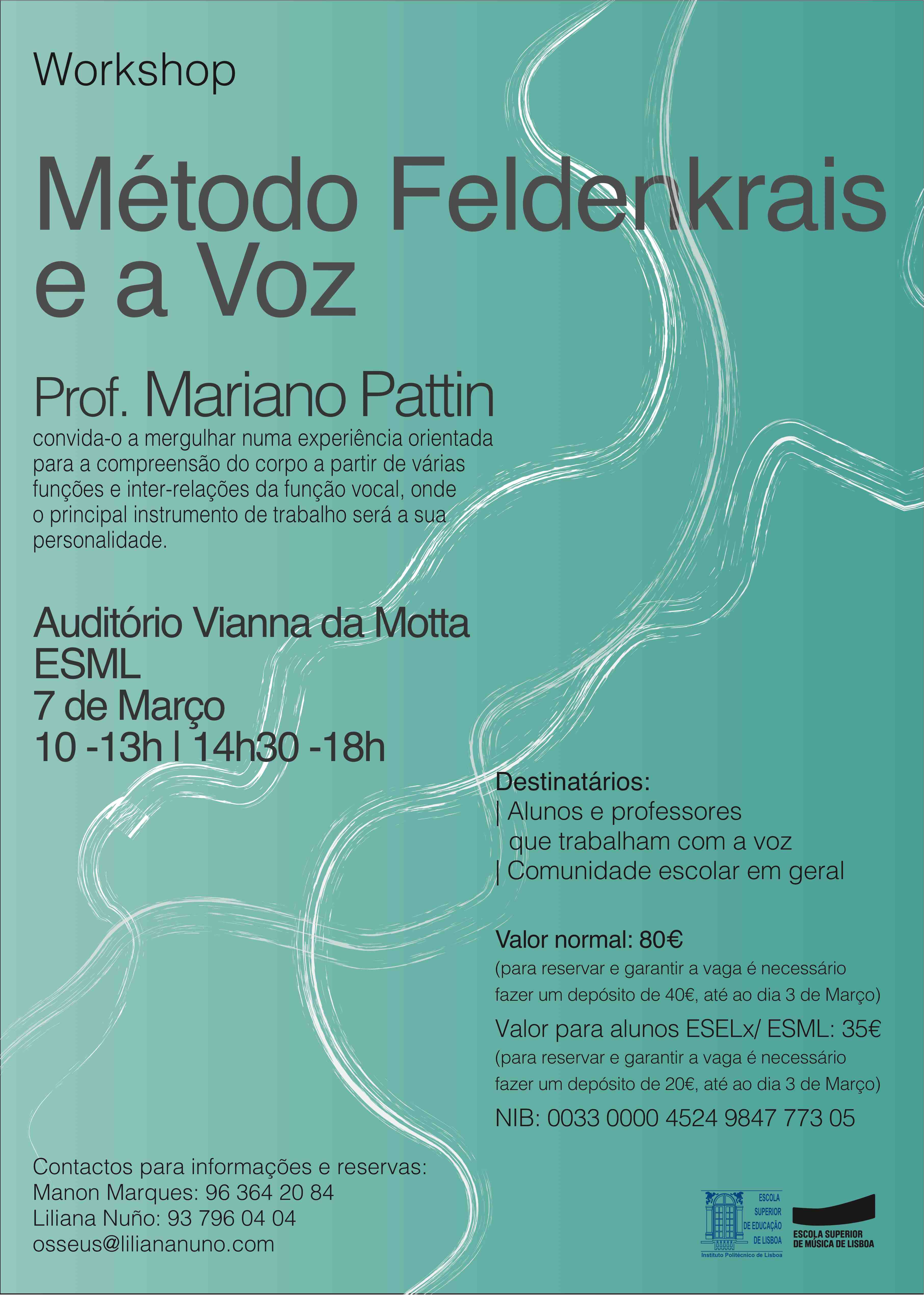Workshop - Método Feldenkrais e a Voz