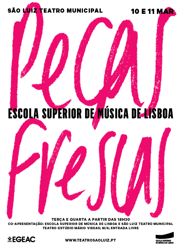 Ciclo PEÇAS FRESCAS - de regresso ao S.Luiz Teatro