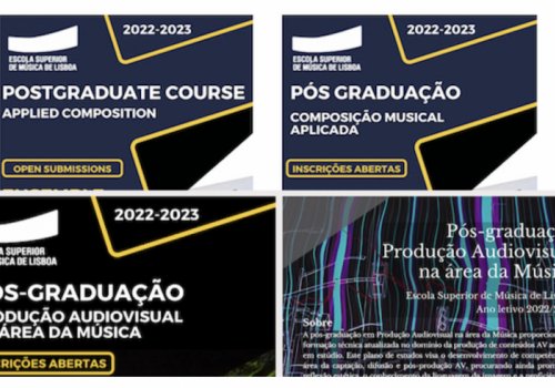 Novas pós graduações da ESML